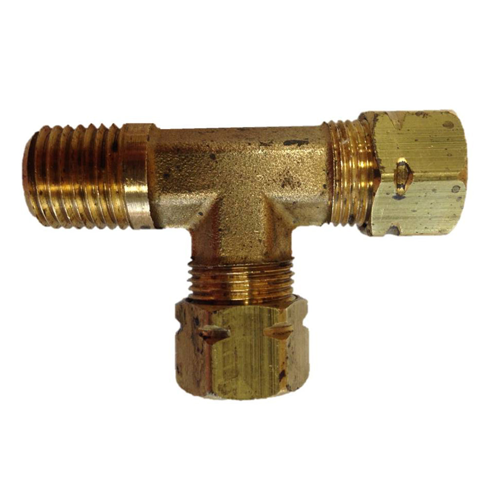 Uflex Male Run TFitting  38 x 38 Tube x 14 NPT 171CA64 Main image
