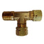 Uflex Male Run TFitting  38 x 38 Tube x 14 NPT 171CA64