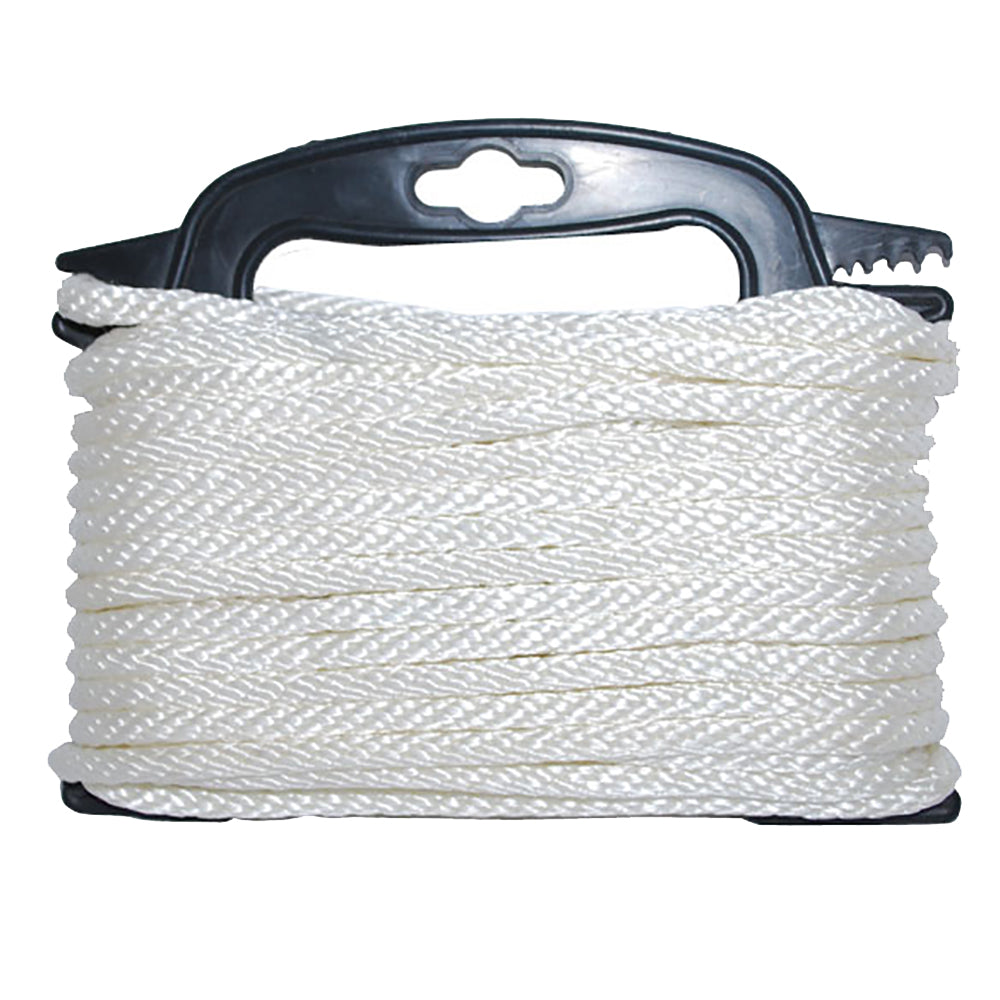 Attwood Braided Nylon Rope  316 x 100  White 1175537 Main image