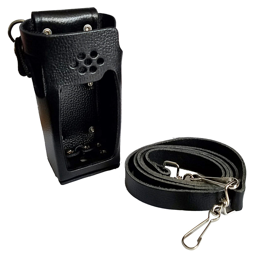Standard Horizon Leather Case wBelt Loop  Shoulder Strap SHC18 Main image