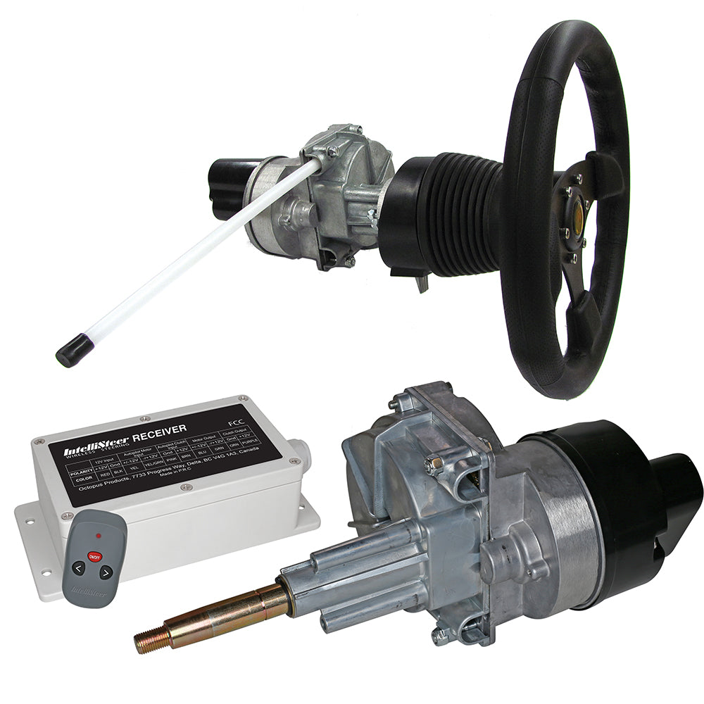 Intellisteer Type T fHelms wTilt Function fCable Steered Boats wDash Mounted Wheel INTTYPET Main image
