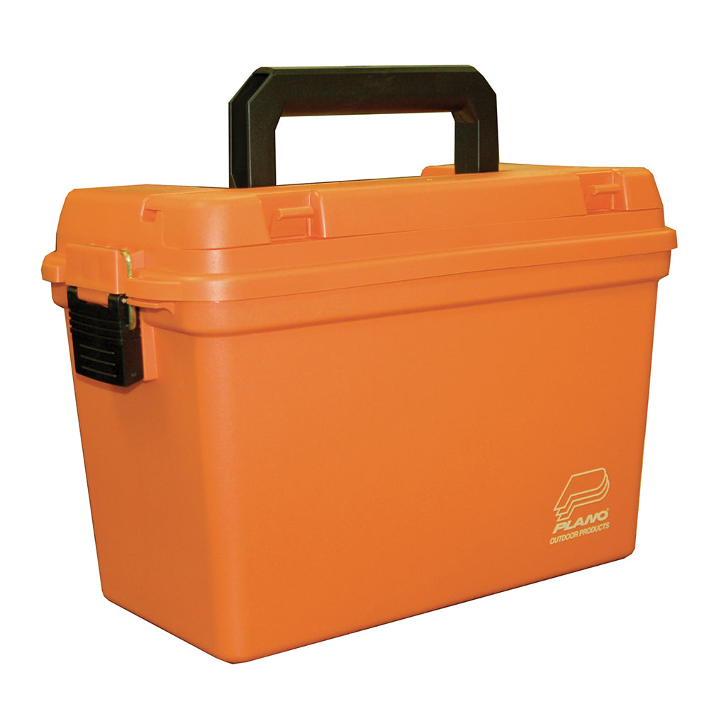 Plano Deep Emergency Dry Storage Supply Box wTray  Orange 161250 Main image