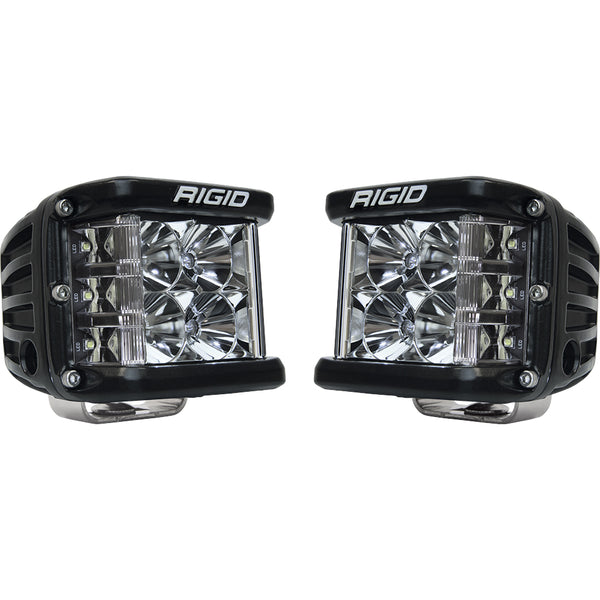 RIGID Industries DSS Series PRO Flood LED Surface Mount  Pair  Black 262113