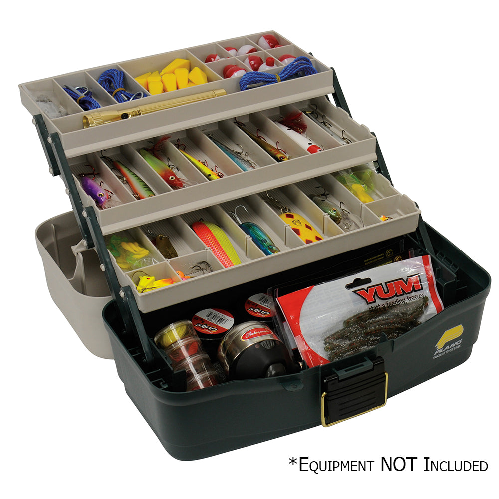 Plano ThreeTray Fixed Compartment Tackle Box 530006 Main image