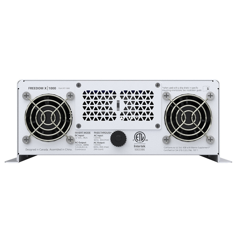 Xantrex Freedom X 1000 True Sine Wave Power Inverter - 12VDC - 120VAC - 1000W [817-1000] Secondary image