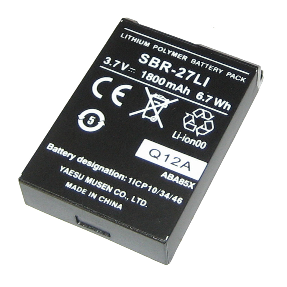Standard Horizon Replacement Lithium Ion Battery Pack fHX300 SBR27LI Main image