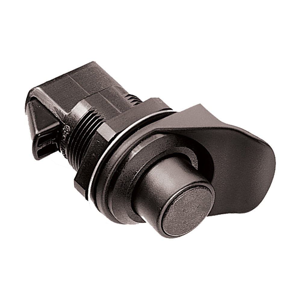 Southco NonLocking FlushKnob Latch  Black Plastic 93304 Main image