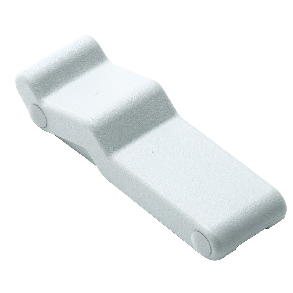 Southco Concealed Soft Draw Latch wKeeper  White Rubber C71002 Main image
