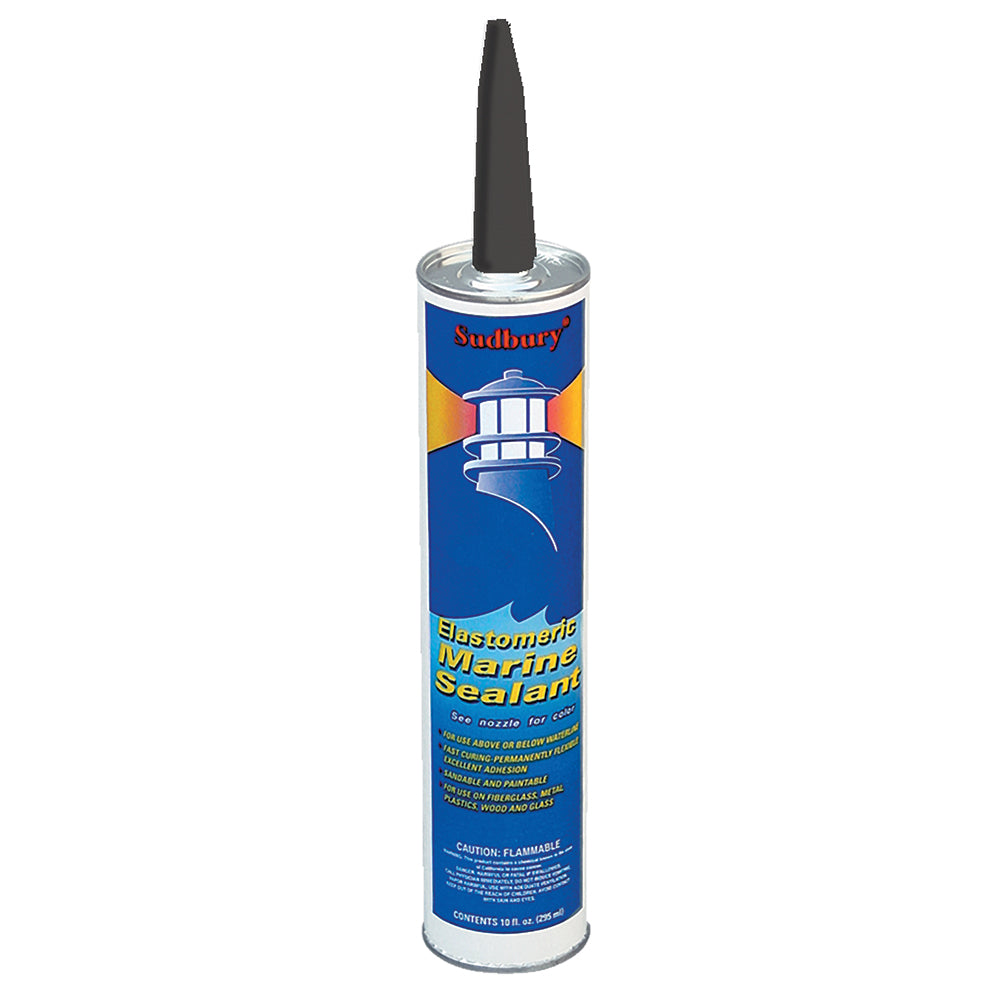 Sudbury Elastomeric Marine Sealant  10oz Cartridge  Black 302 Main image