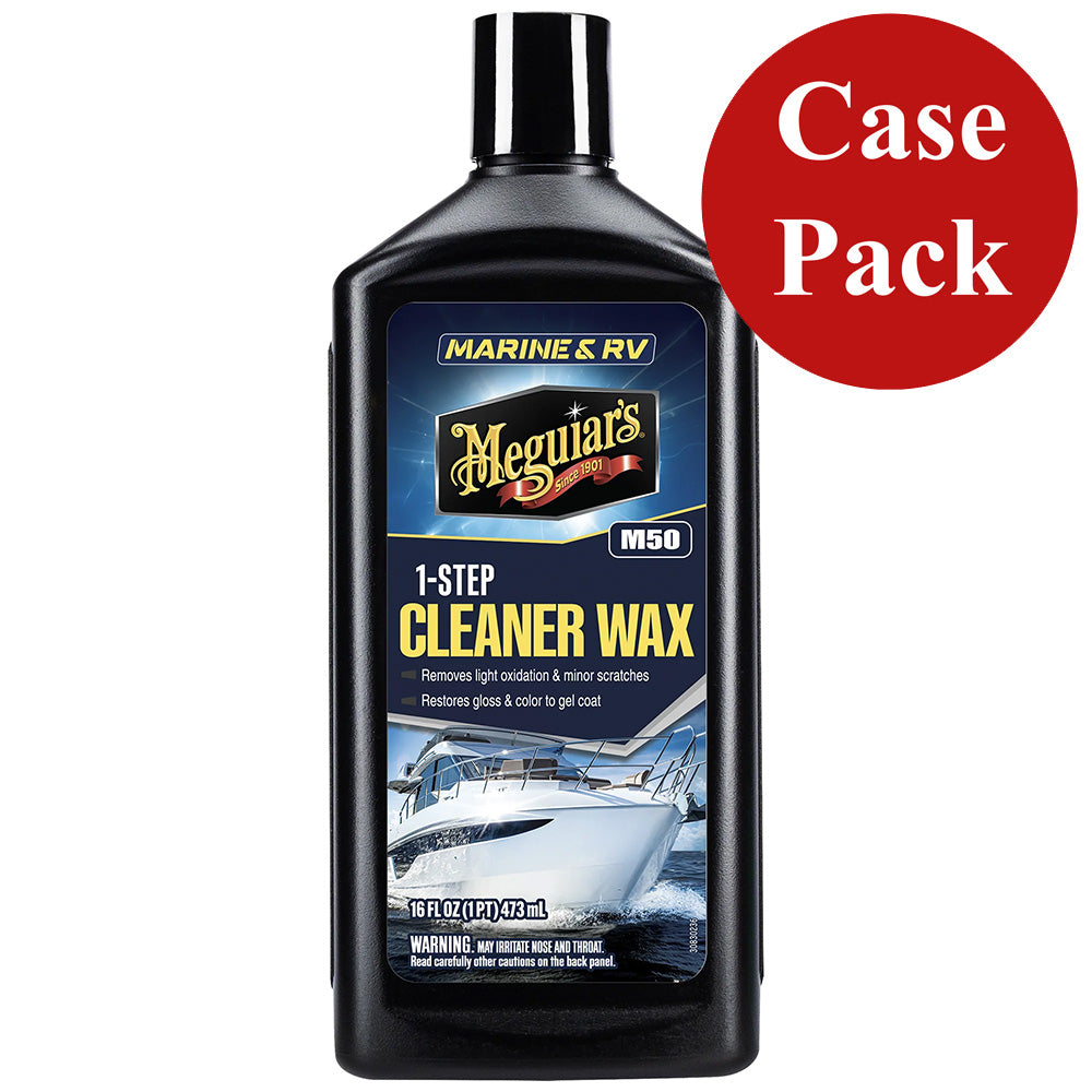 Meguiars BoatRV Cleaner Wax  16 oz  Case of 6 M5016CASE Main image