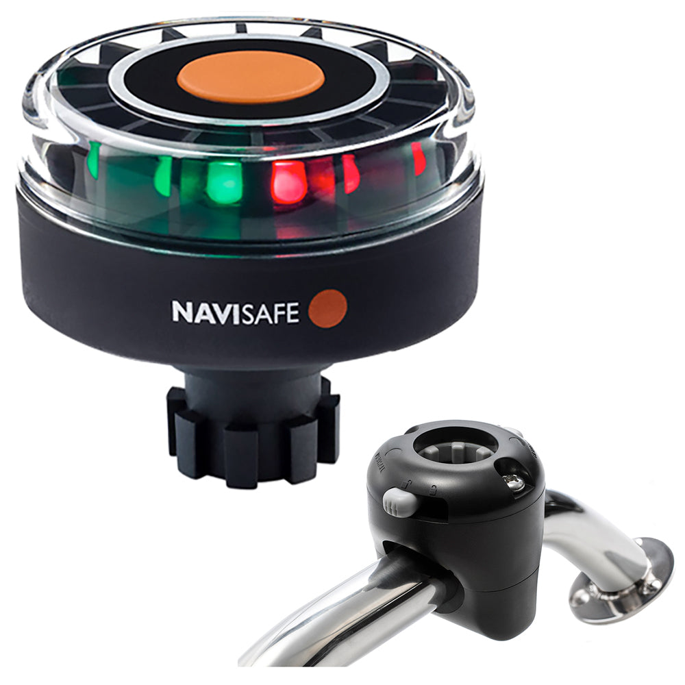 Navisafe Navilight Tricolor 2NM wNavibolt Base  Rail Mount  Black 342KIT Main image