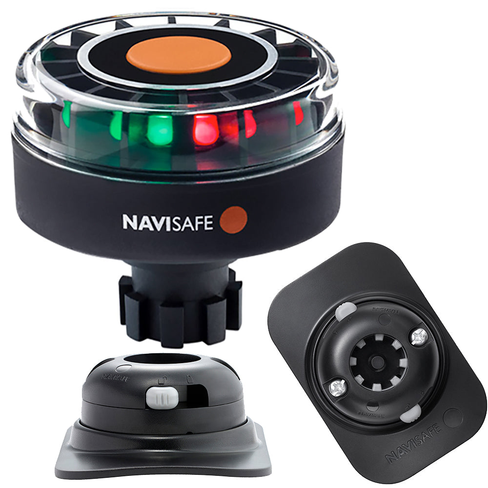 Navisafe Navilight Tricolor 2NM wNavibolt Base  RIB Mount  Black 342KIT2 Main image