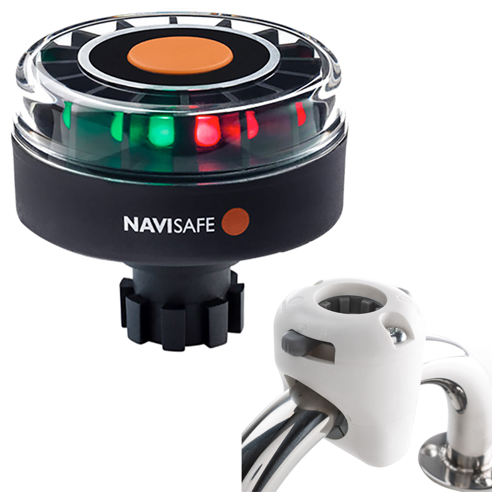Navisafe Navilight Tricolor 2NM wNavibolt Base  Rail Mount  White 342KIT3 Main image