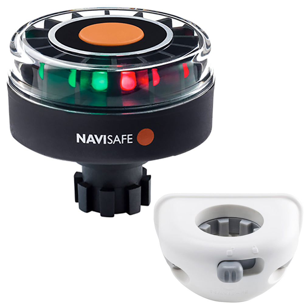 Navisafe Navilight Tricolor 2NM wNavibolt Base  Vertical Mount  White 342KIT6 Main image
