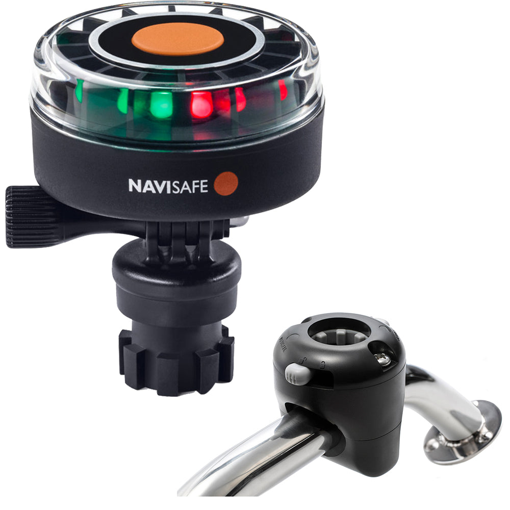 Navisafe Navilight 2NM Tricolor wNavimount Base  Rail Mount  Black 340KIT Main image