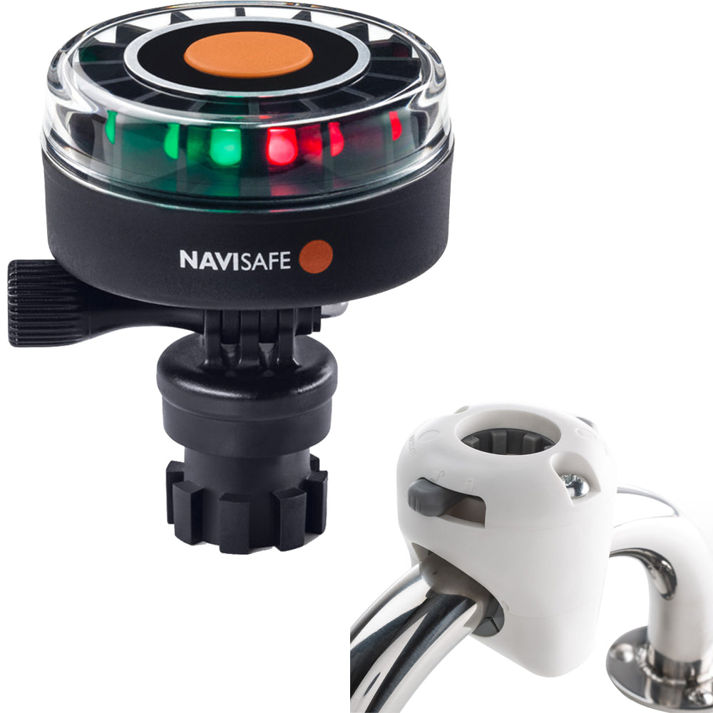 Navisafe Navilight 2NM Tricolor wNavimount Base  Rail Mount  White 340KIT3 Main image