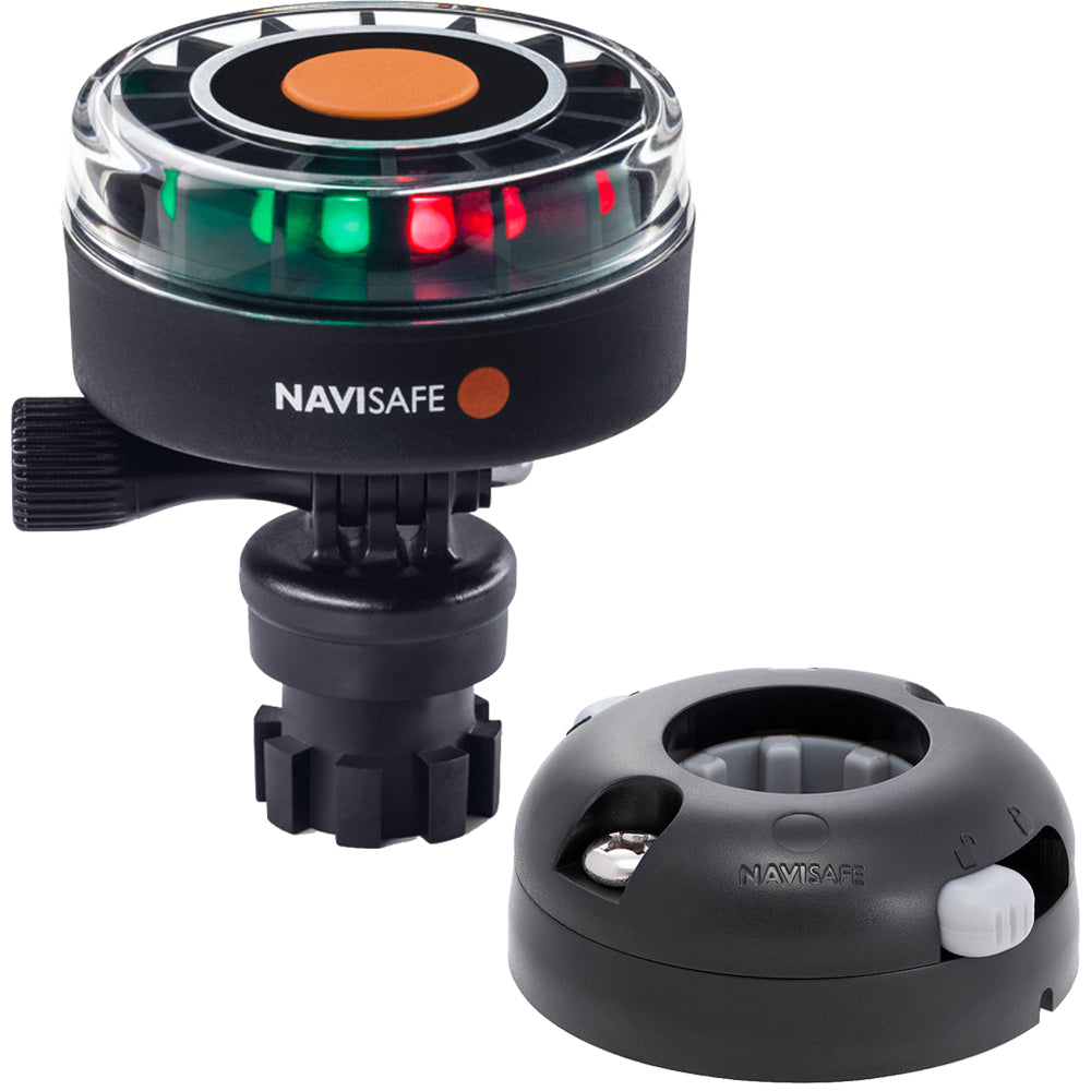 Navisafe Navilight 2NM Tricolor wNavimount Base  Horizontal Mount  Black 340KIT7 Main image