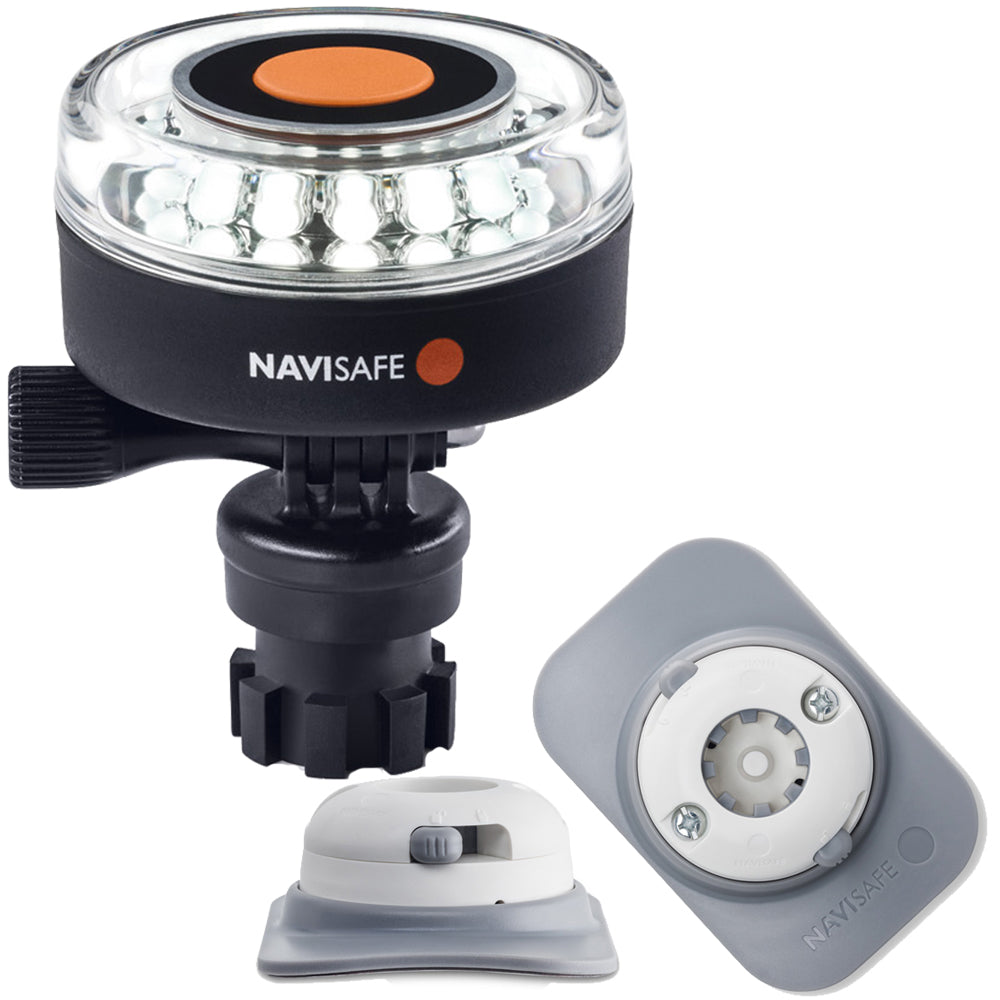 Navisafe Navilight 360 2NM White wNavimount Base  RIB Mount  White 040KIT4 Main image
