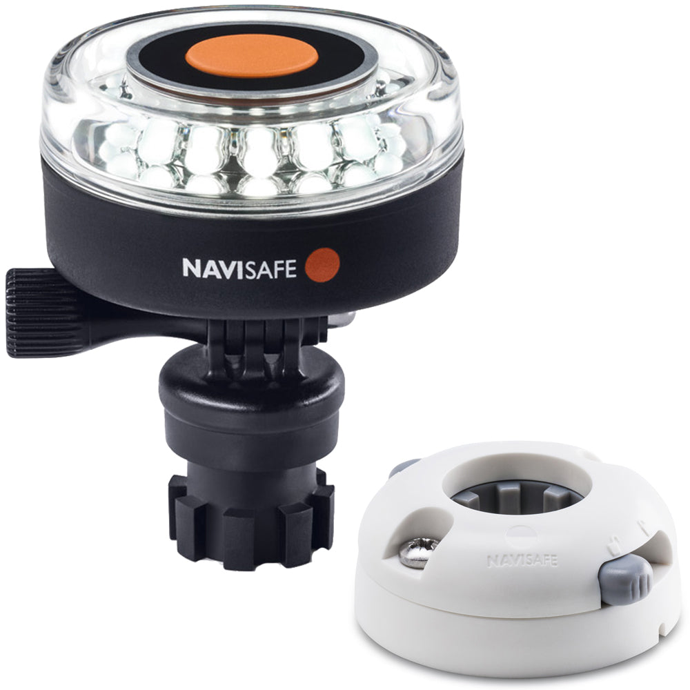 Navisafe Navilight 360 2NM White wNavimount Base  Horizontal Mount  White 040KIT5 Main image