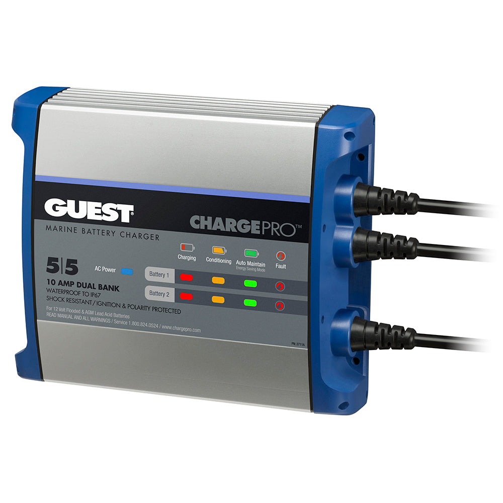 Guest OnBoard Battery Charger 10A  12V  2 Bank  120V Input 2711A Main image