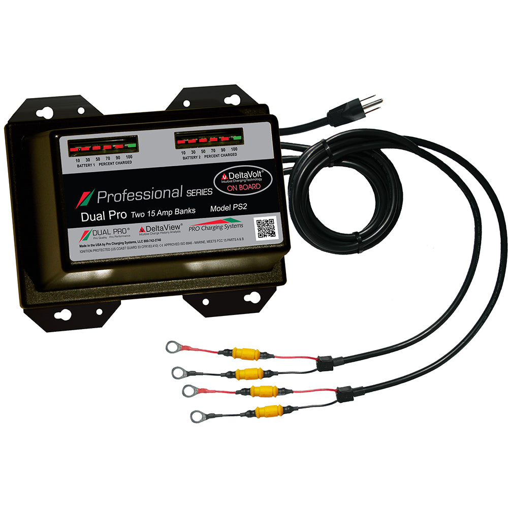 Dual Pro Professional Series Battery Charger  30A  215ABanks  12V24V PS2 Main image