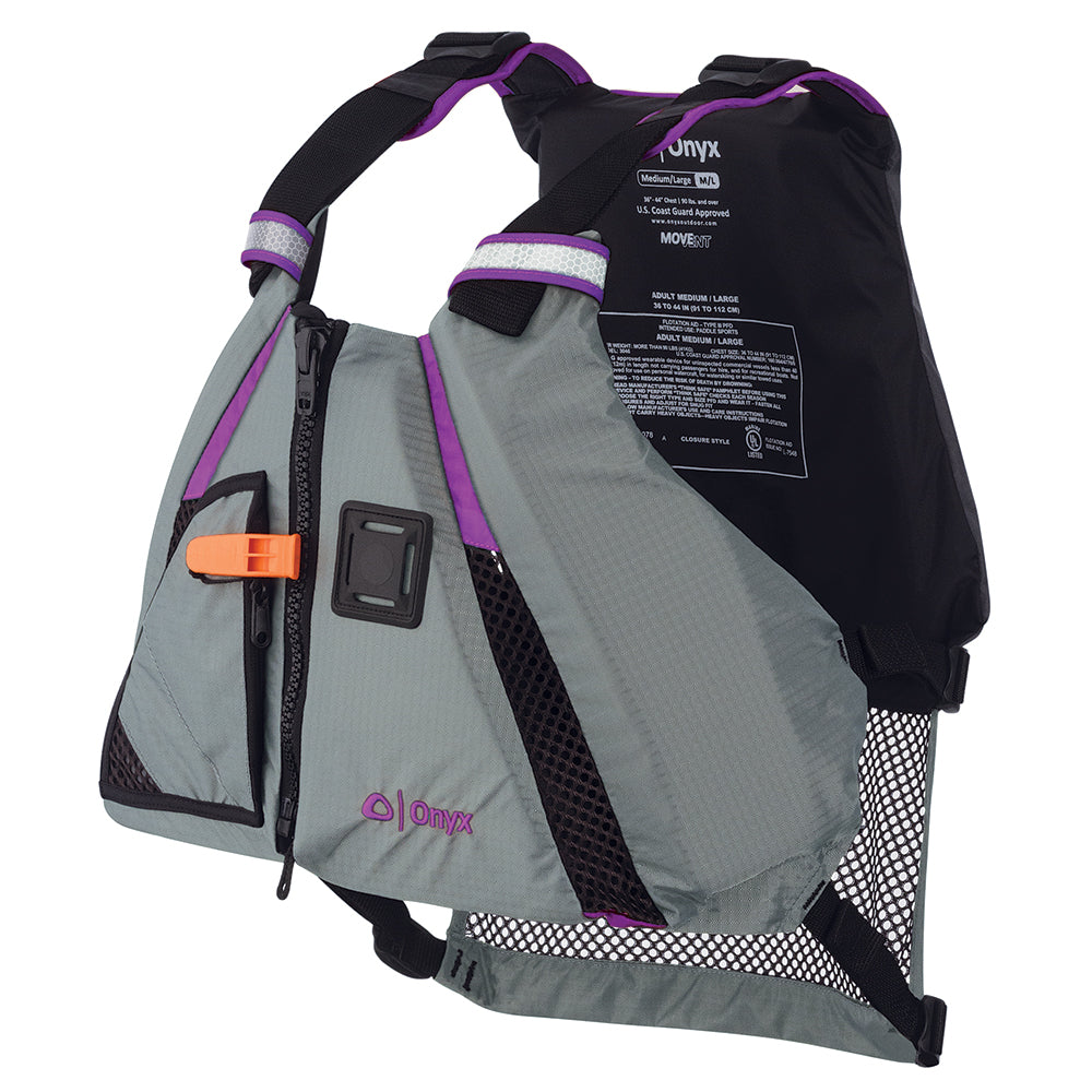 Onyx MoveVent Dynamic Paddle Sports Vest  PurpleGrey  ML 12220060004018 Main image