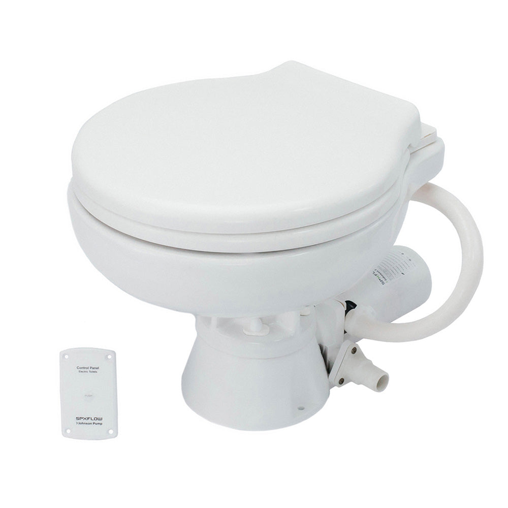 Johnson Pump AquaT Electric Marine Toilet  Super Compact  12V 804762601 Main image
