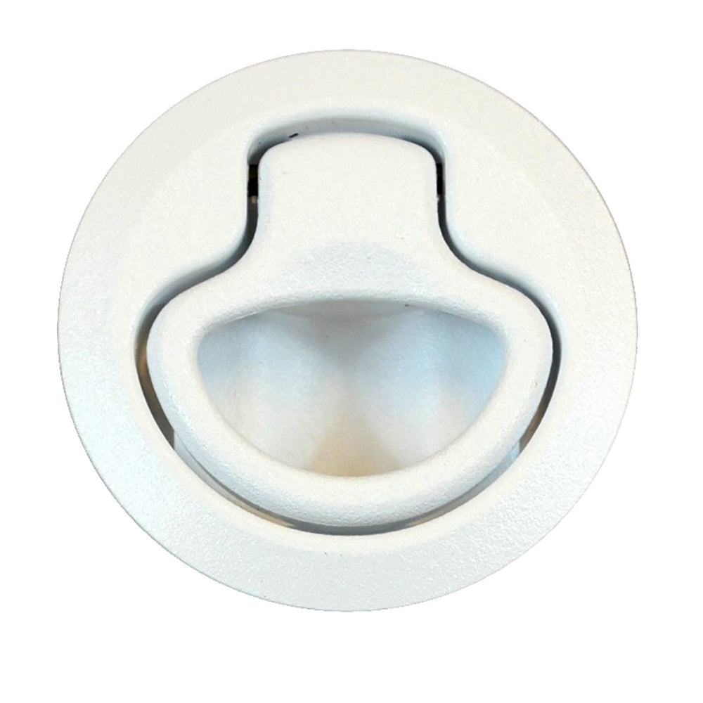 Southco Flush Pull Latch  Pull To Open  NonLocking White Plastic M1631 Main image