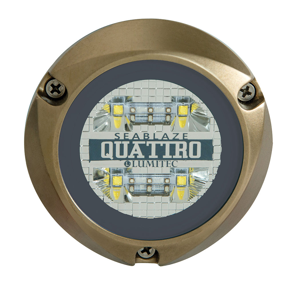 Lumitec SeaBlaze Quattro LED Underwater Light  Dual Color  WhiteBlue 101511 Main image