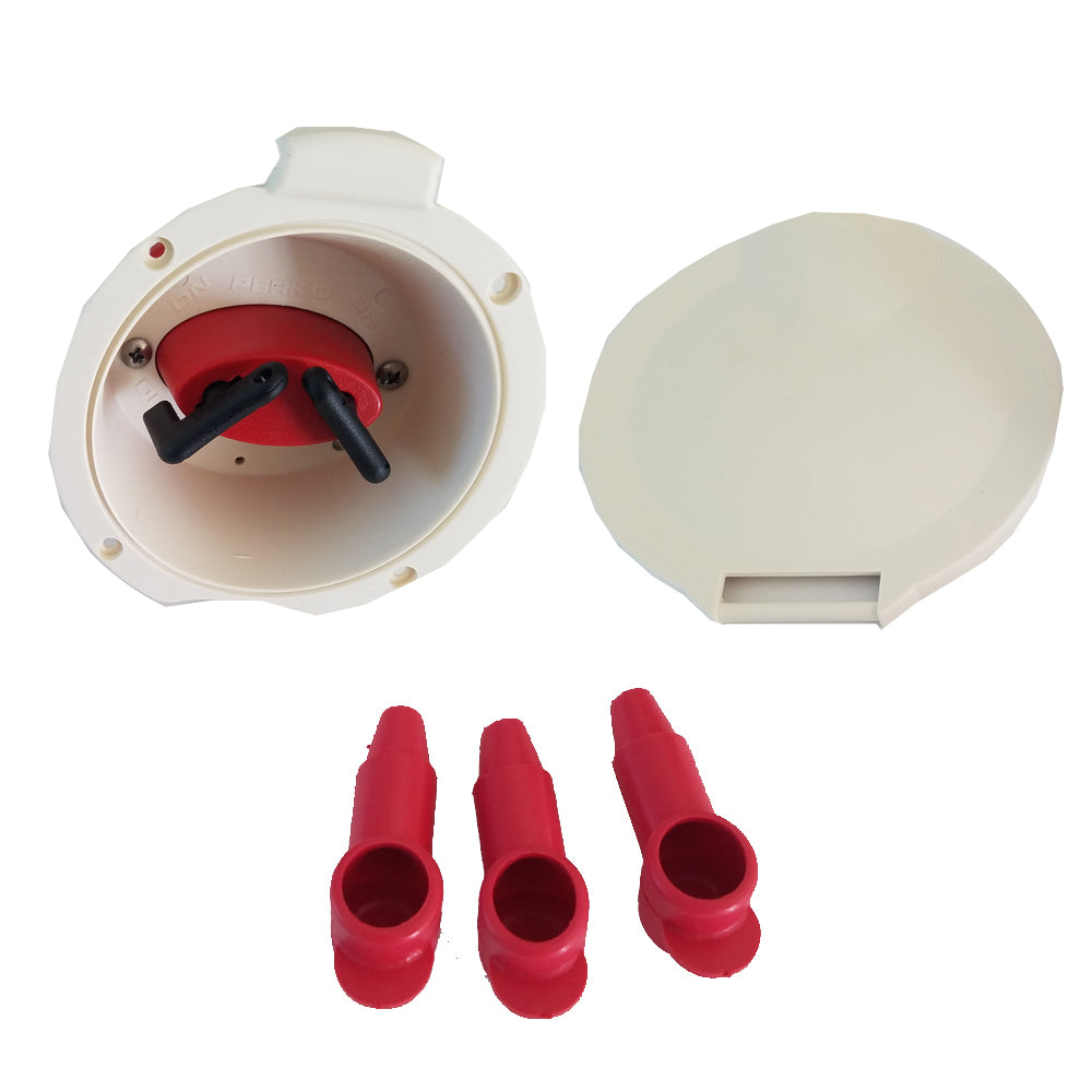 Perko Dual Battery Selector Switch  Cup Mount 8521DPC Main image