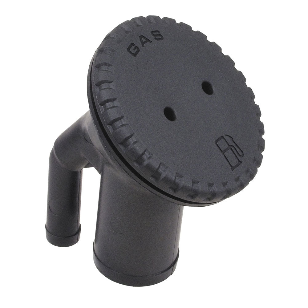 Perko 0542 Vented Fill f112 Hose  Angled Neck  Gas  Black 0542DPGBLK Main image