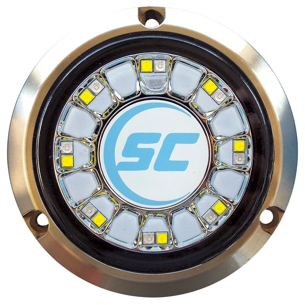 ShadowCaster BlueWhite Color Changing Underwater Light  16 LEDs  Bronze SCR16BWBZ10 Main image
