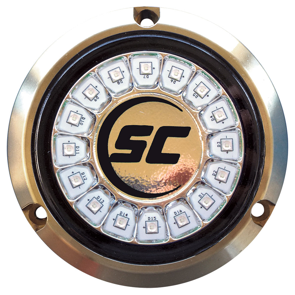ShadowCaster Great White Single Color Underwater Light  16 LEDs  Bronze SCR16GWBZ10 Main image