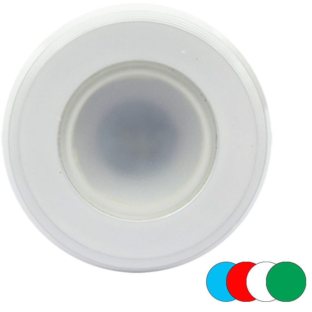 ShadowCaster Full Color Dimmable Shadow Net Enabled White Powder Coat Finish Down Light SCMDLCCWH Main image