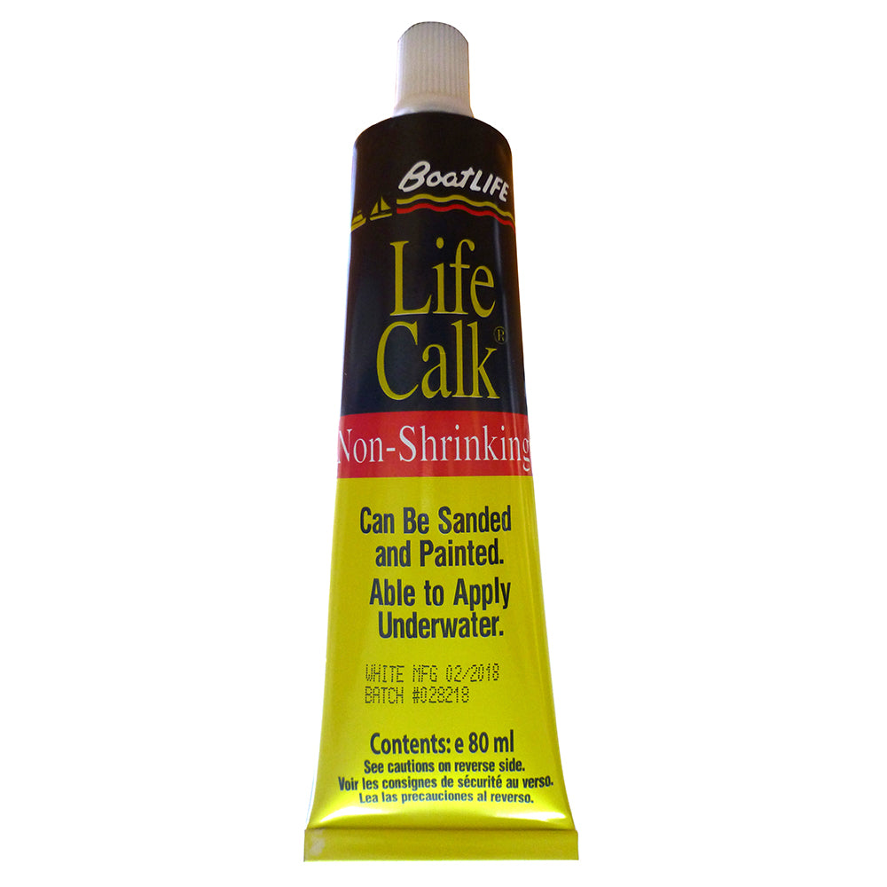 BoatLIFE LifeCalk Sealant Tube  NonShrinking  28 FL Oz  White 1030 Main image
