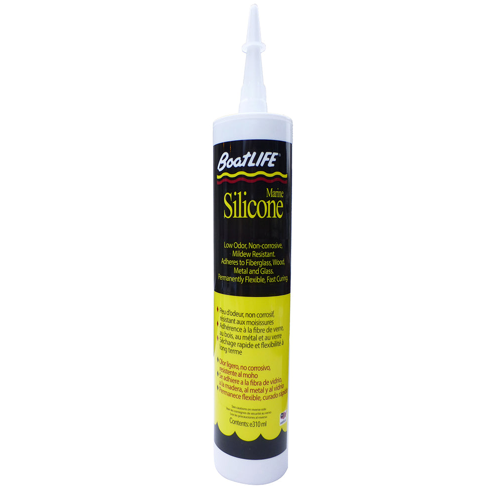 BoatLIFE Silicone Rubber Sealant Cartridge  White 1151 Main image