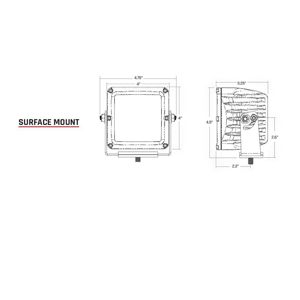 RIGID Industries D-XL PRO Diffused - Pair - Black [322313] Secondary image