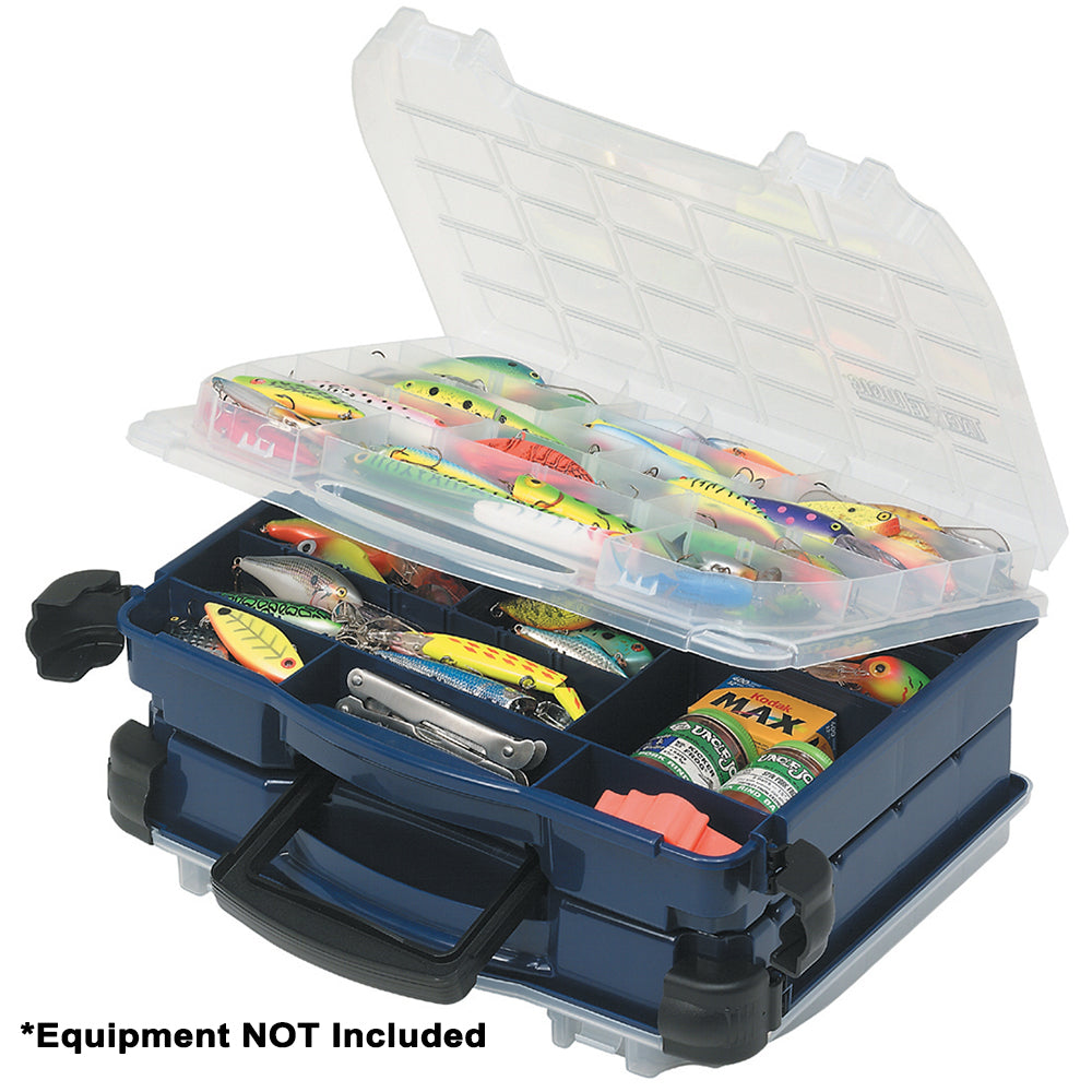 Plano Lockjaw Double Satchel  Blue 395210 Main image
