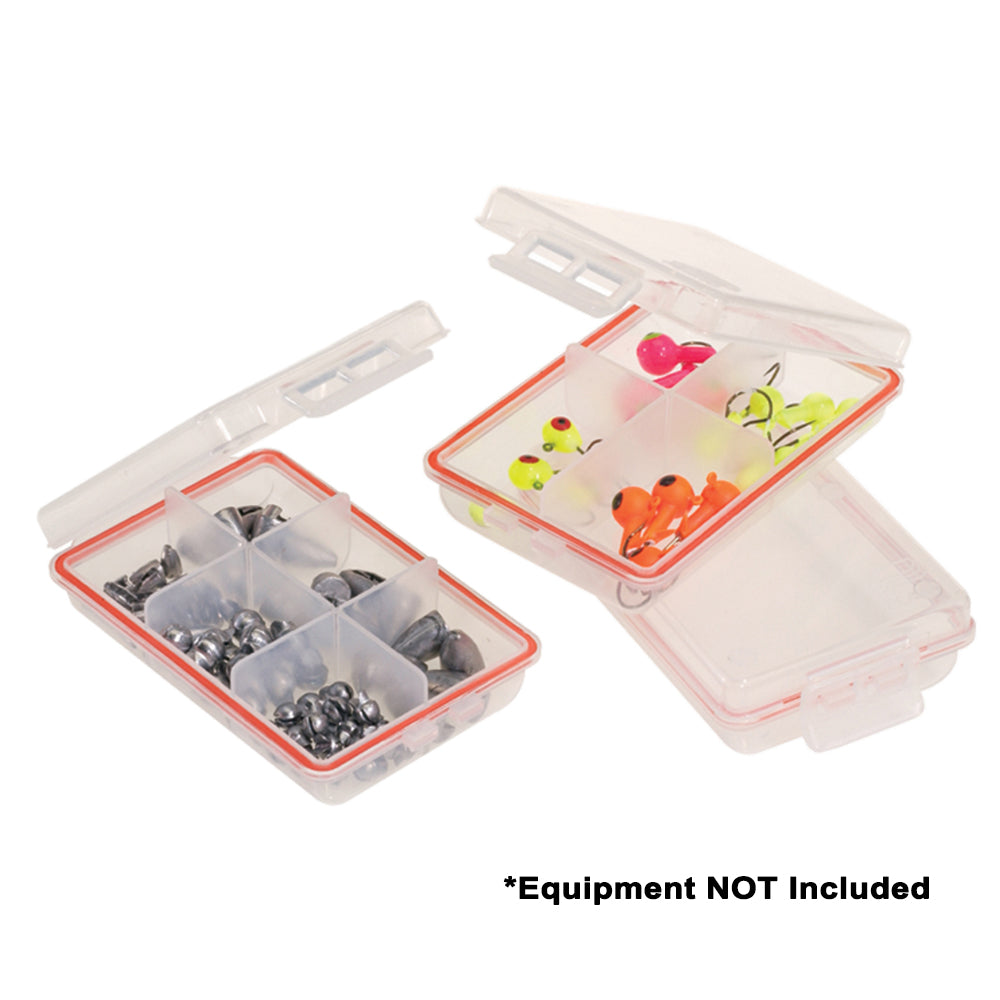 Plano Waterproof Terminal 3Pack Tackle Boxes  Clear 106100 Main image