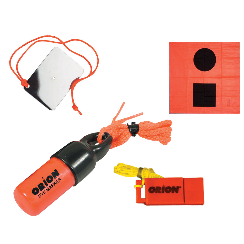Orion Signaling Kit  Flag Mirror Dye Marker  Whistle 619 Main image