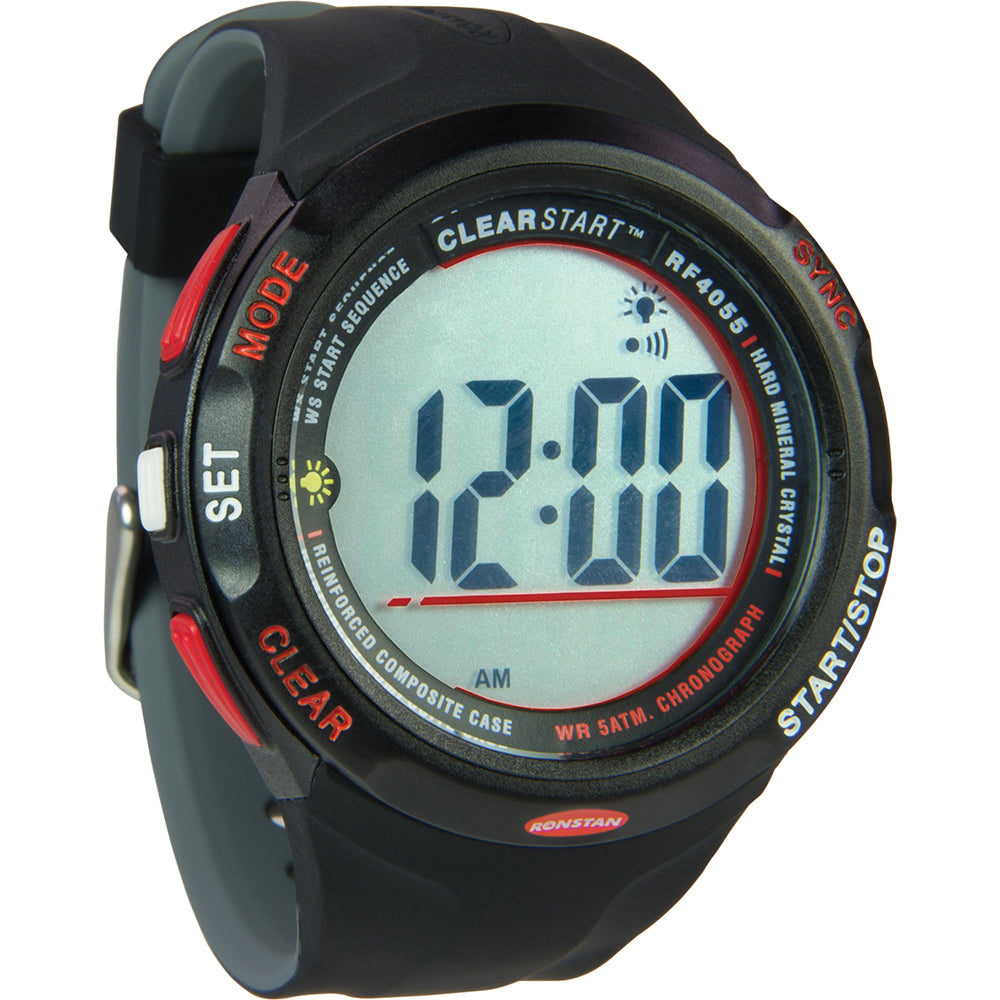 Ronstan RF4055 ClearStart 50mm Sailing Watch  BlackGrey RF4055A Main image