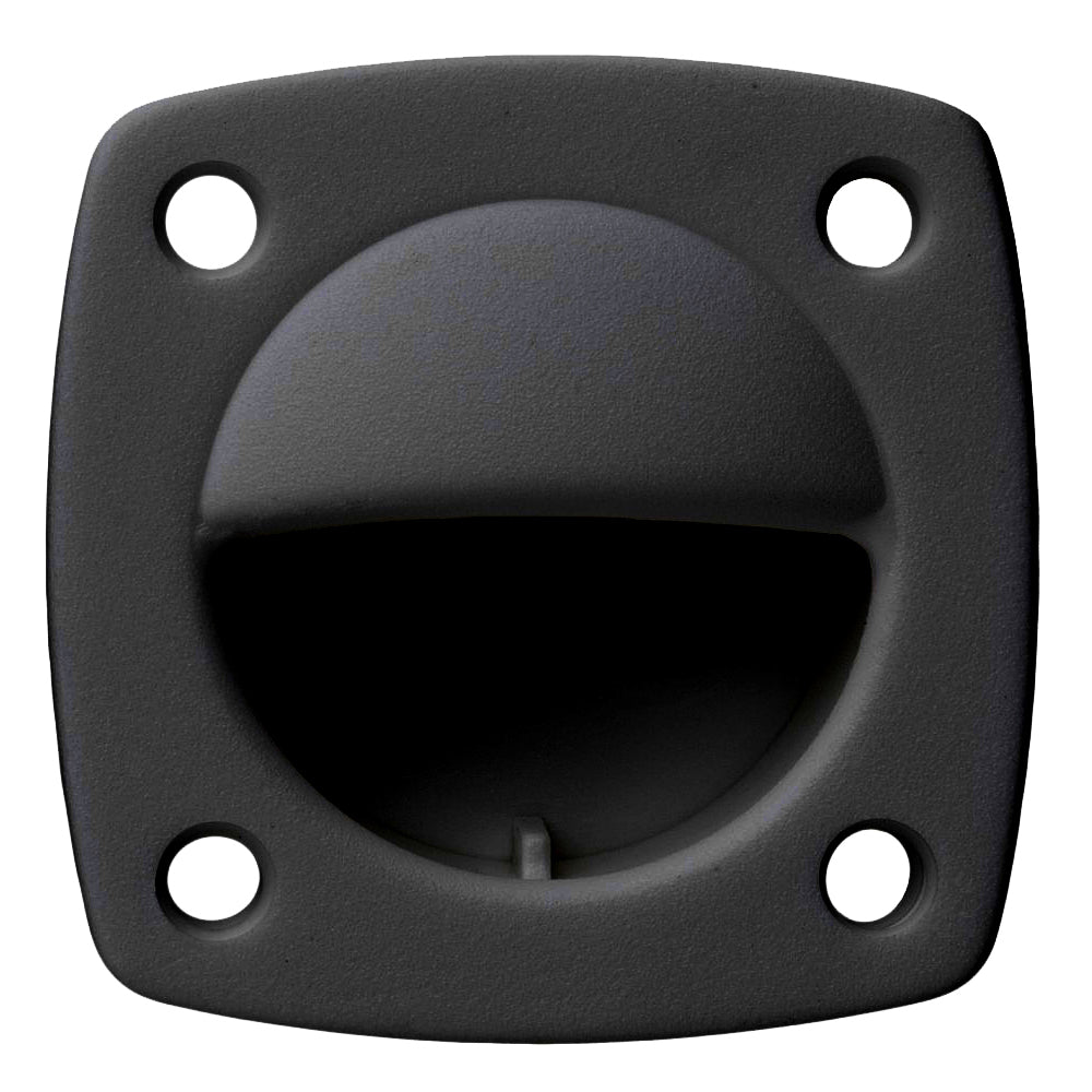 Whitecap Nylon Flush Pull  Small  Black 3360BC Main image