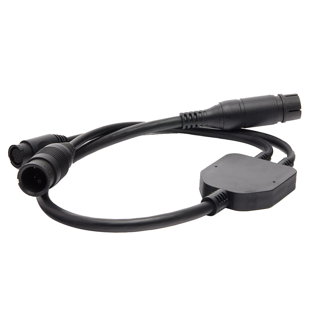 Raymarine Adapter Cable  25Pin to 9Pin  8Pin  YCable to DownVision  CP370 Transducer to Axiom RV A80494 Main image