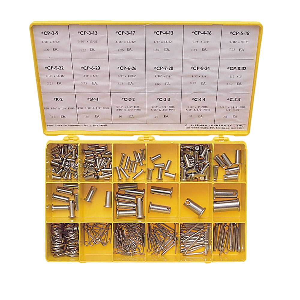 C Sherman Johnson Cotter Ring  Clevis Pin Parts Kit 37503 Main image