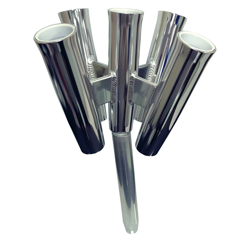 Tigress Five Rod Cluster  Bent Butt  Polished Aluminum 881572 Main image