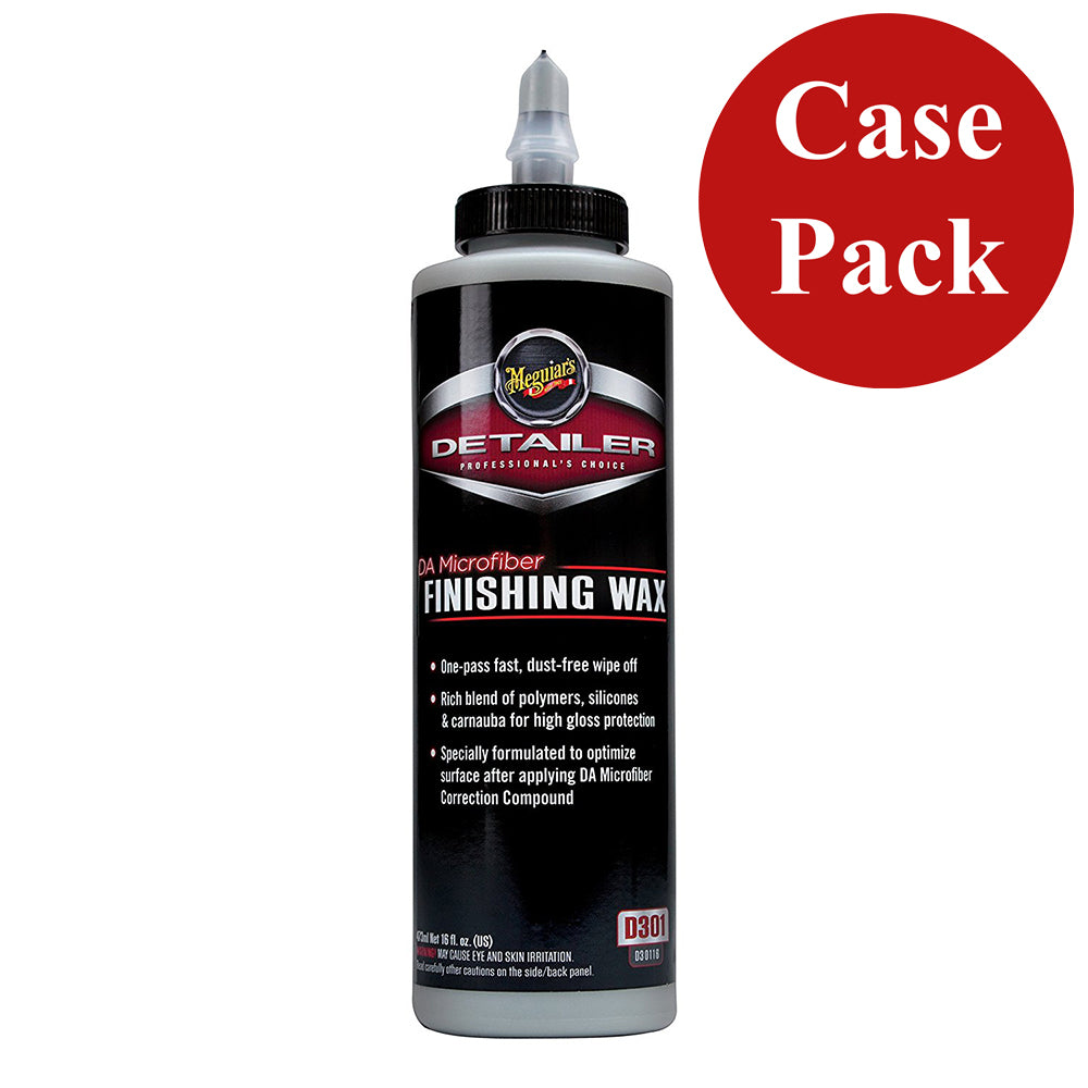 Meguiars DA Microfiber Finishing Wax  16oz Case of 6 D30116CASE Main image