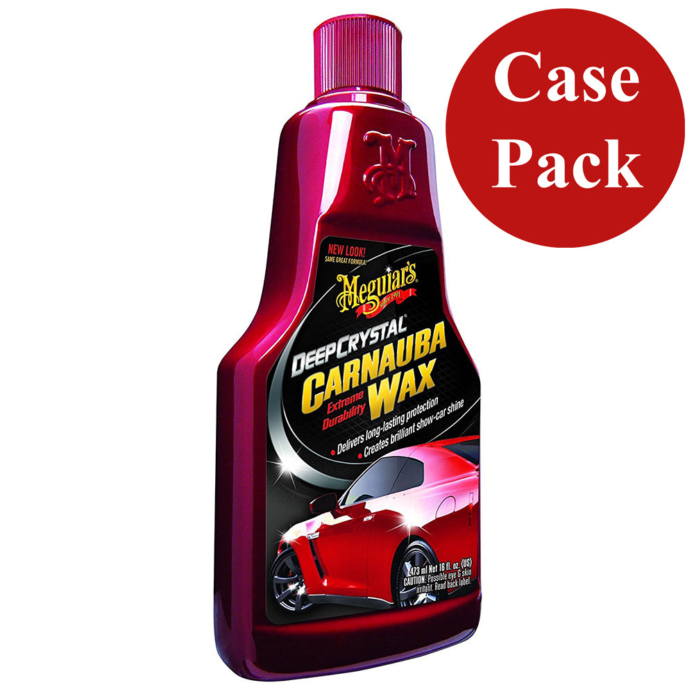 Meguiars Deep Crystal Carnauba Wax  16oz Case of 6 A2216CASE Main image