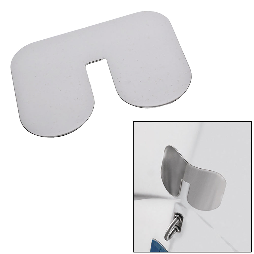 Megaware ScuffBuster Standard with Notch  575 x 45  Notched Bowguard  22G  Stainless Steel 02638 Main image