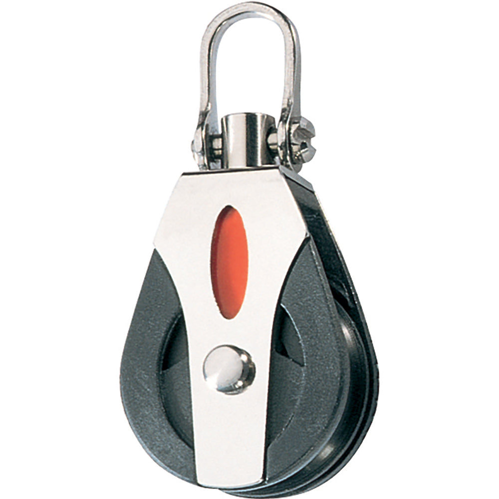 Ronstan Series 30 Utility Ball Bearing Block  Single Swivel Shackle Head RF30100 Main image