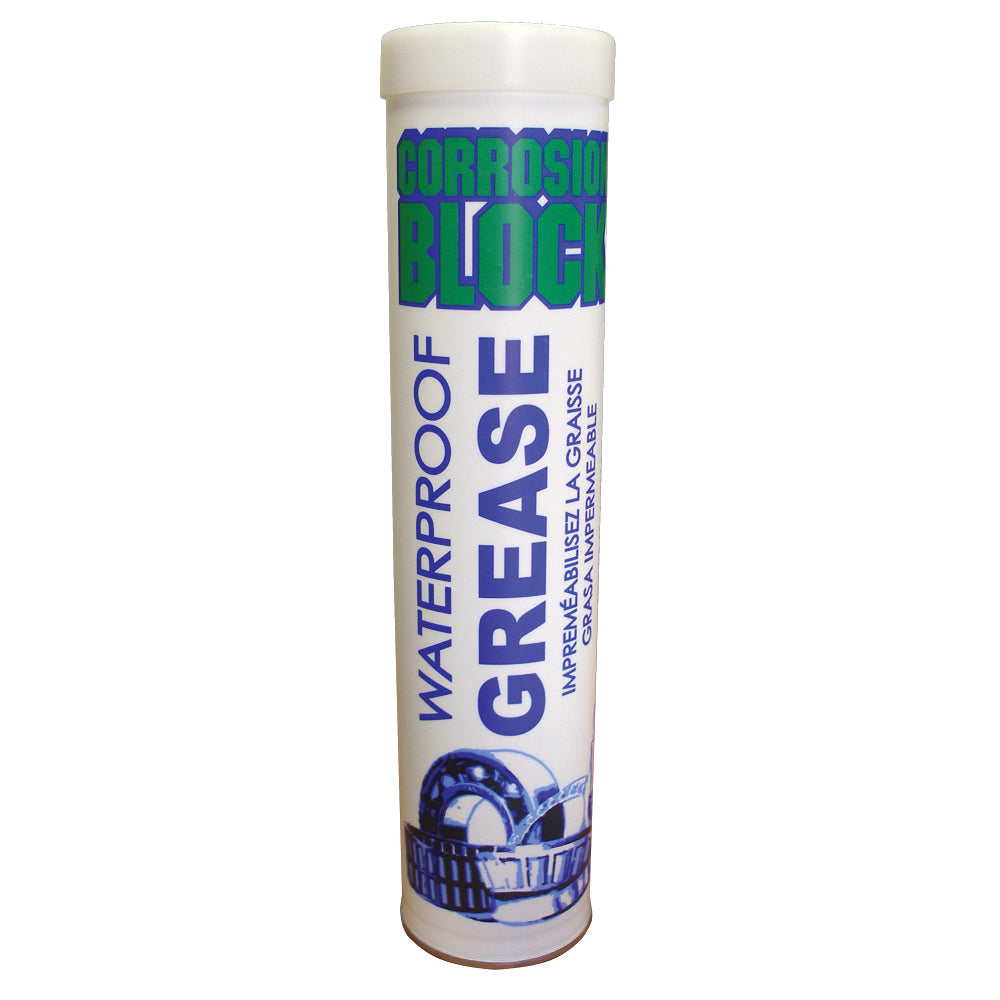 Corrosion Block High Performance Waterproof Grease  14oz Cartridge  NonHazmat NonFlammable  NonToxic 25014 Main image